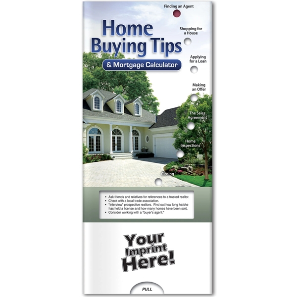 Pocket Slider - Home Buying Tips... from ASI 54100 Fields Manufacturing Inc / Better Life Line