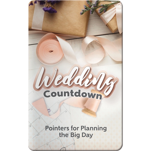 Key Points card with tips for planning for a wedding day.... from ASI 54100 Fields Manufacturing Inc / Better Life Line