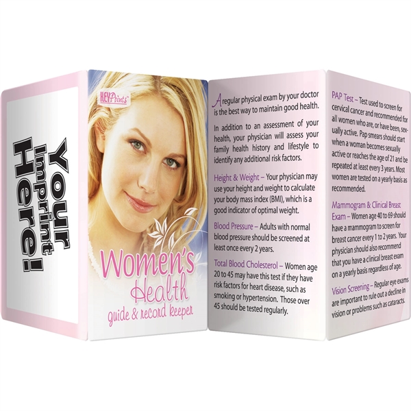Key Points - Women's Health Guide & Record Keeper... from ASI 54100 Fields Manufacturing Inc / Better Life Line