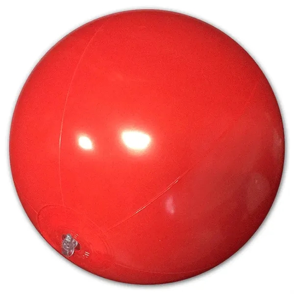 Inflatable Solid Red Beach Balls, Measured Deflated. Sizes 6",9",12",16",20",24",36".... from ASI 31977 Adline Industries Inc