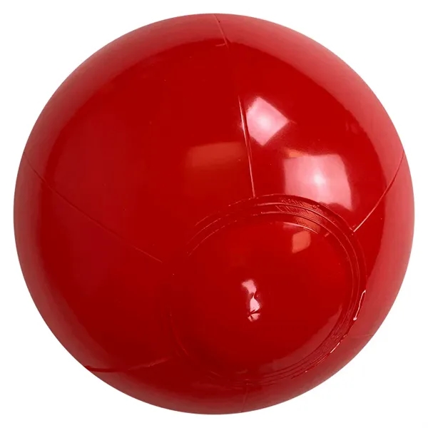 Inflatable Solid Red Beach Balls, Measured Deflated. Sizes 6",9",12",16",20",24",36".... from ASI 31977 Adline Industries Inc