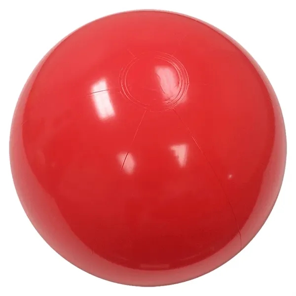 Inflatable Solid Red Beach Balls, Measured Deflated. Sizes 6",9",12",16",20",24",36".... from ASI 31977 Adline Industries Inc