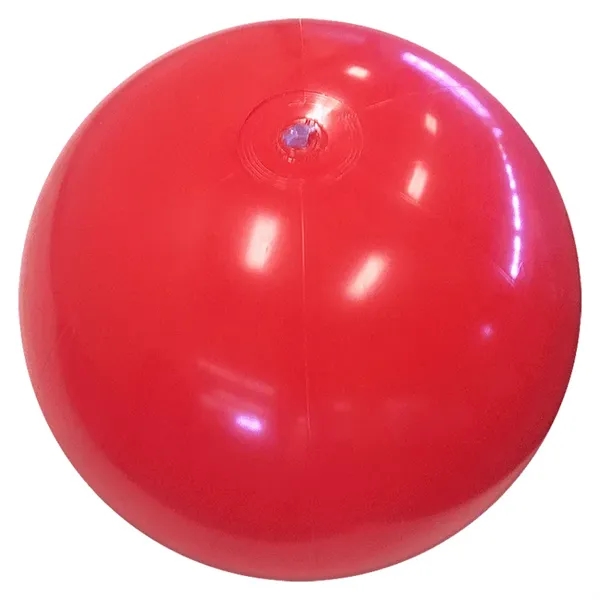 Inflatable Solid Red Beach Balls, Measured Deflated. Sizes 6",9",12",16",20",24",36".... from ASI 31977 Adline Industries Inc