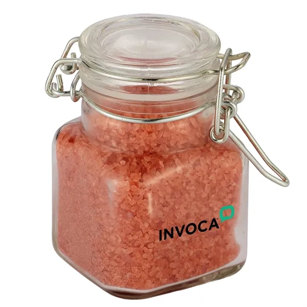 Glass jar filled with red salt.... from ASI 71685 Midnite Snax®