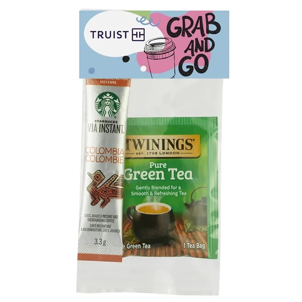 Item #HB-BV1 Coffee & Tea Duo in Header Bag