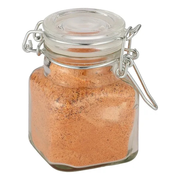 Glass jar filled with chicken & poultry spices.... from ASI 71685 Midnite Snax®