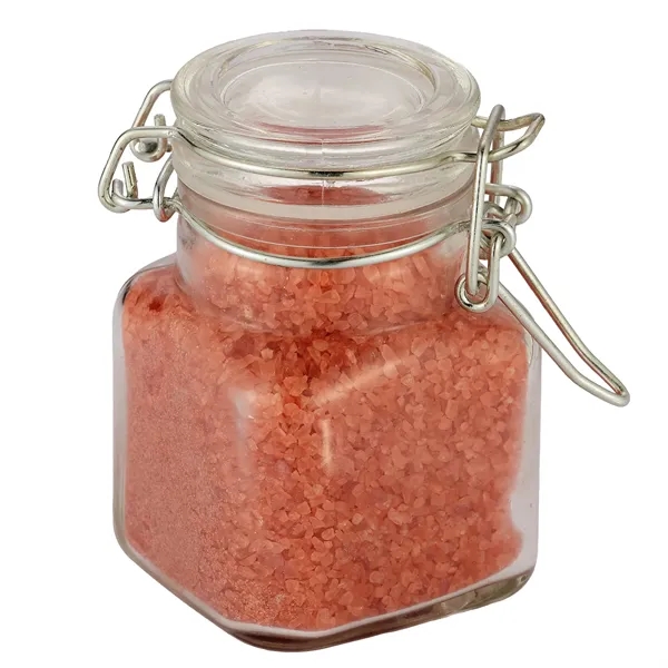 Glass jar filled with red salt.... from ASI 71685 Midnite Snax®