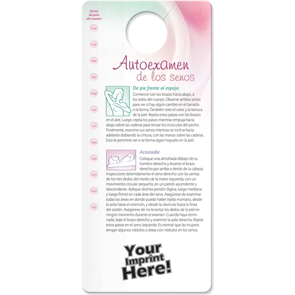 Shower Card - Breast Self-Exam.... from ASI 54100 Fields Manufacturing Inc / Better Life Line