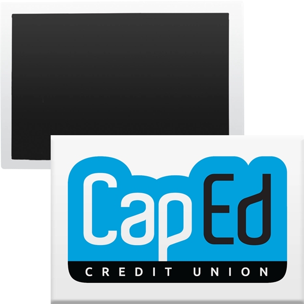 Rectangle magnet with a full magnetic back for a super hold... from ASI 54100 Fields Manufacturing Inc / TargetLine®