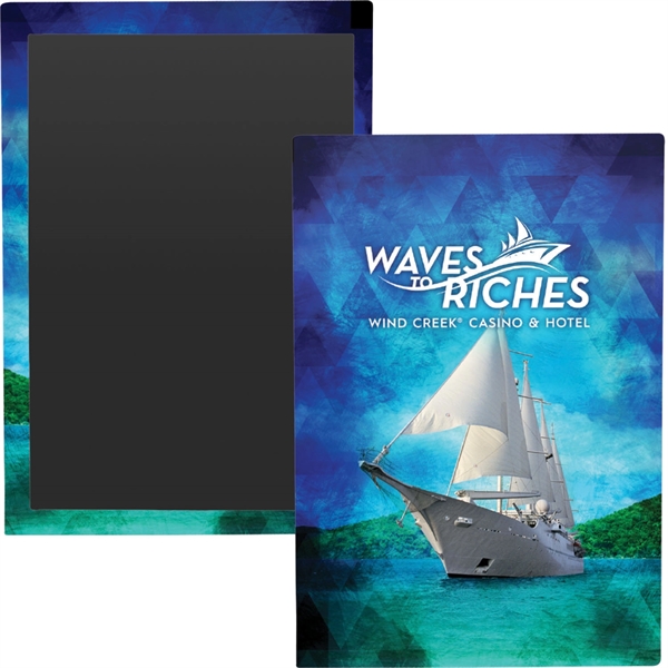 Rectangle magnet with a full magnetic back for a super hold... from ASI 54100 Fields Manufacturing Inc / TargetLine®