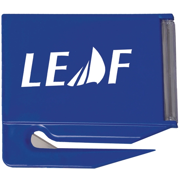 Letter opener measuring 3 7/8" x 3 3/8" in white or... from ASI 54100 Fields Manufacturing Inc / TargetLine®