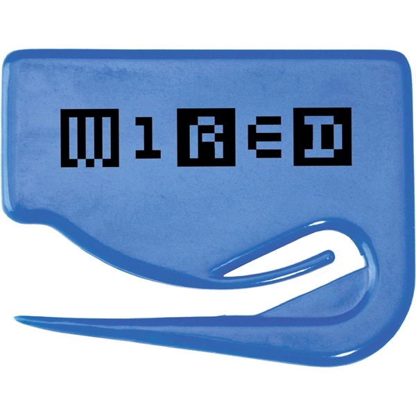 Handy letter opener measuring 2 3/4" x 2 1/8" and available... from ASI 54100 Fields Manufacturing Inc / TargetLine®