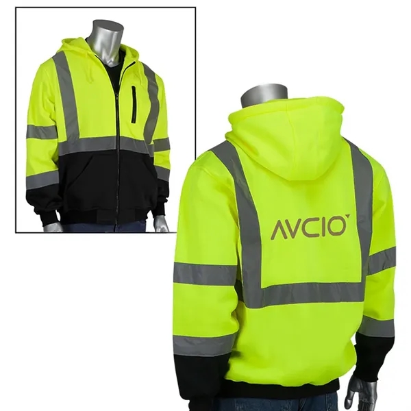 Class 3 Full Zip Hooded Black Bottom Sweatshirt... from ASI 89320 Starline USA Inc