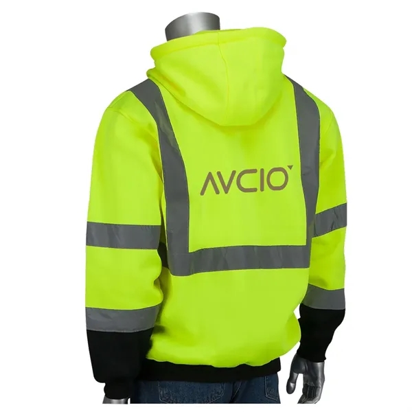 Class 3 Full Zip Hooded Black Bottom Sweatshirt... from ASI 89320 Starline USA Inc