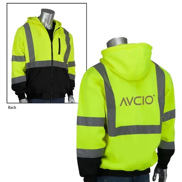 Class 3 Full Zip Hooded Black Bottom Sweatshirt... from ASI 89320 Starline USA Inc