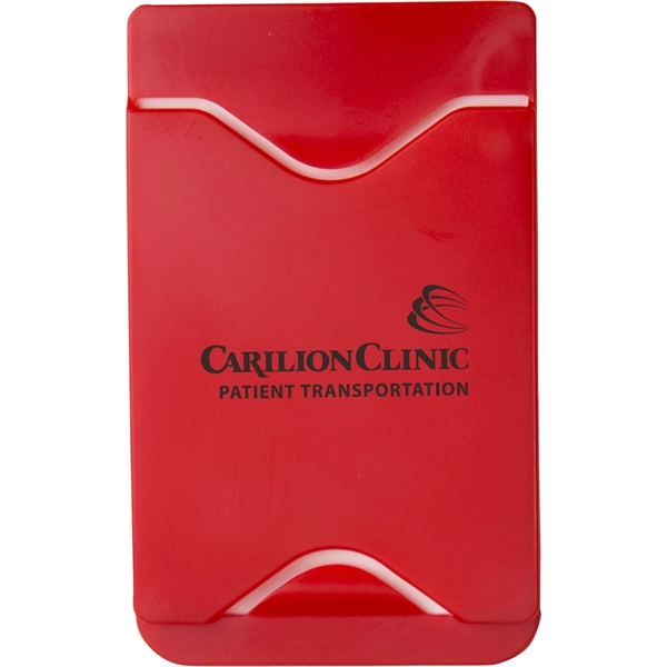 Mobile Phone Wallet. Hard plastic wallet easily attaches to your phone... from ASI 54100 Fields Manufacturing Inc / TargetLine®