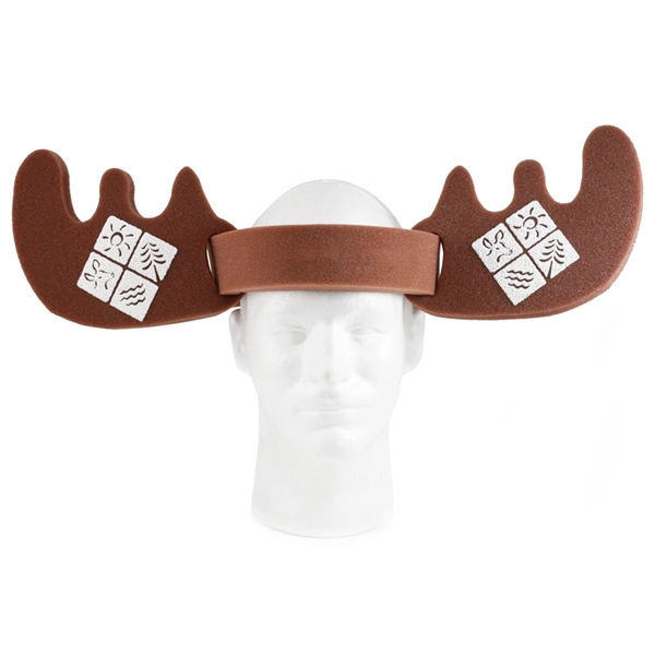Foam moose band hat. One size fits most.... from ASI 54886 Foamworx / FoamWorx