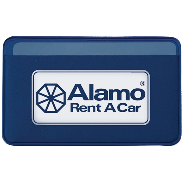 Credit card magnifier available in sex classic colors with a vinyl... from ASI 54100 Fields Manufacturing Inc / TargetLine®