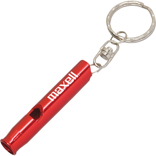 Metal whistle key ring.... from ASI 54100 Fields Manufacturing Inc / TargetLine®