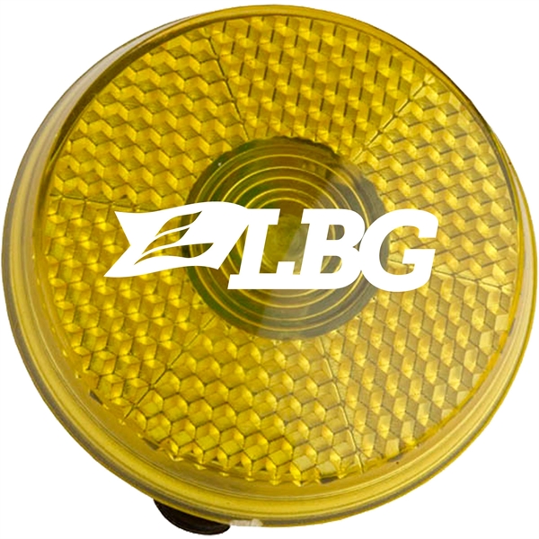 Flashing LED light with a round shape and a rear clip... from ASI 54100 Fields Manufacturing Inc / TargetLine®