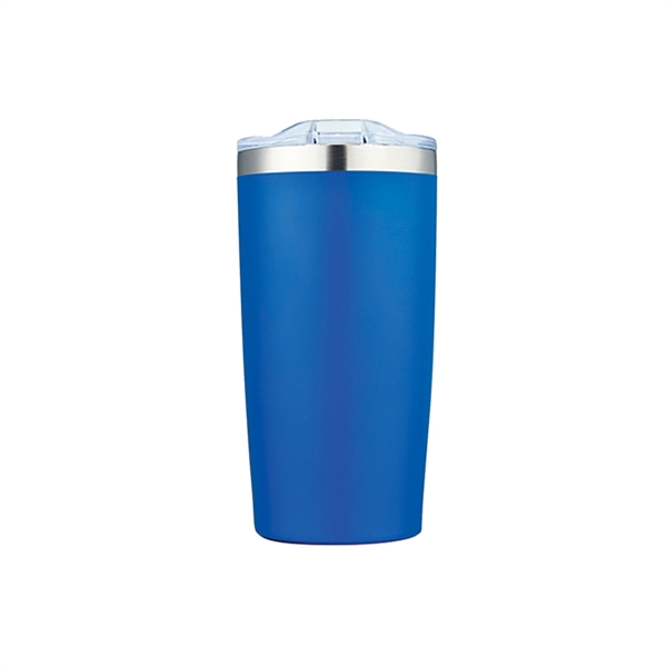 20oz Stainless double wall vacuum insulated tumbler with closing lid, perfect... from ASI 74741 NVS Promo Designs, Inc. / NVS Promo