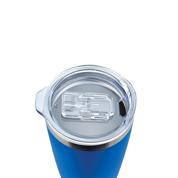 20oz Stainless double wall vacuum insulated tumbler with closing lid, perfect... from ASI 74741 NVS Promo Designs, Inc. / NVS Promo