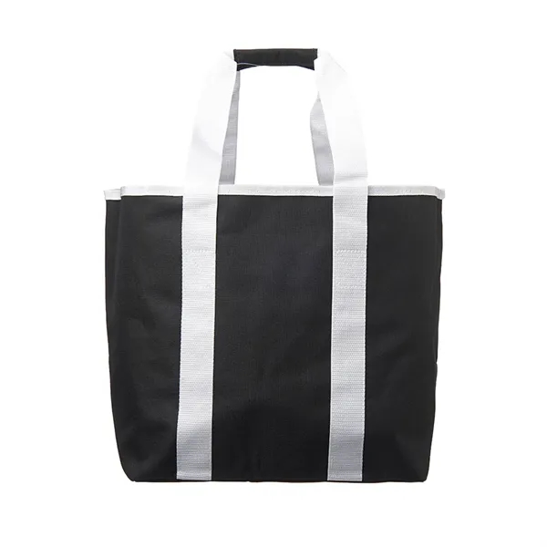 Large polyester tote bag with 1 color silkscreen imprint on 1... from ASI 37218 Athena Promo (tm)