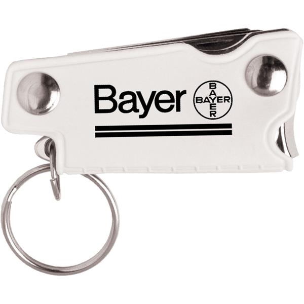 Five-piece set including a nail clipper, nail file, knife, bottle opener/screwdriver,... from ASI 54100 Fields Manufacturing Inc / TargetLine®