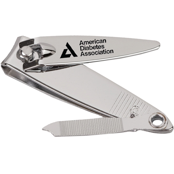 Classic silver nail clipper measuring 2 1/8" W x 1/2" H... from ASI 54100 Fields Manufacturing Inc / TargetLine®