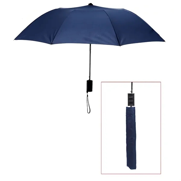 Manual foldable umbrella with matching color sleeve pouch plus free 1... from ASI 37218 Athena Promo (tm)