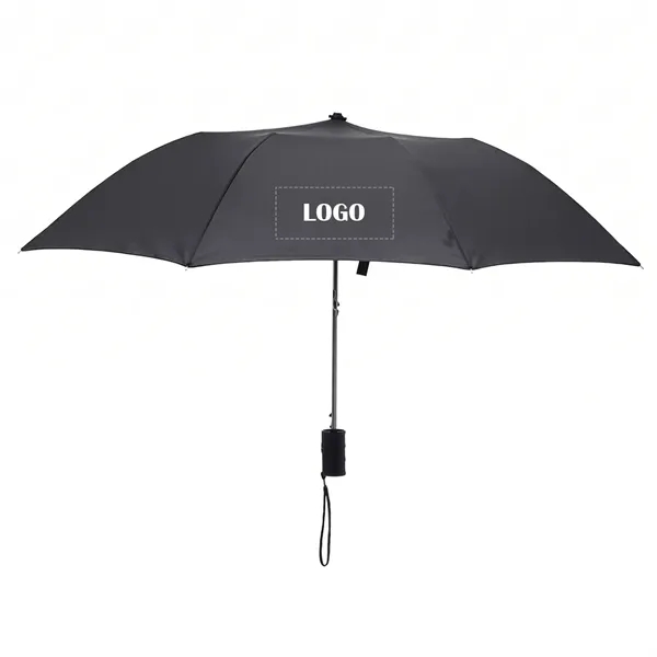 Manual foldable umbrella with matching color sleeve pouch plus free 1... from ASI 37218 Athena Promo (tm)