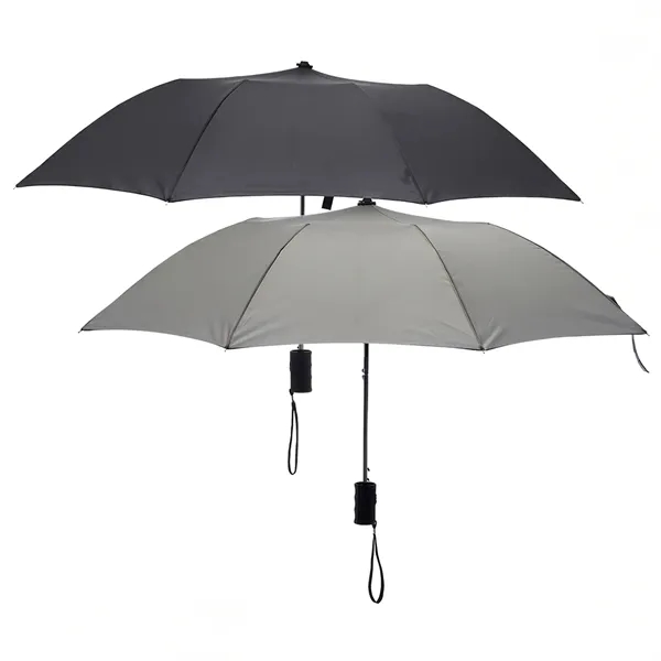 Manual foldable umbrella with matching color sleeve pouch plus free 1... from ASI 37218 Athena Promo (tm)