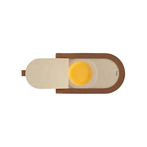 Leeman Pebble Grain AirTag Luggage Tag... from ASI 79530 Prime Line