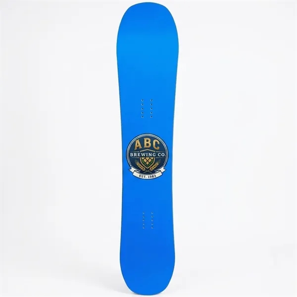 Custom display snowboard with full-color imprint for events, retail displays, and... from ASI 72657 Active Life Promo / Action Sports Promo