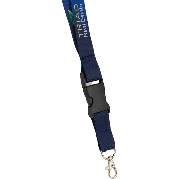 Full Color 1" Lanyard w/ Extension and D-Ring... from ASI 66887 PCNA / Bullet