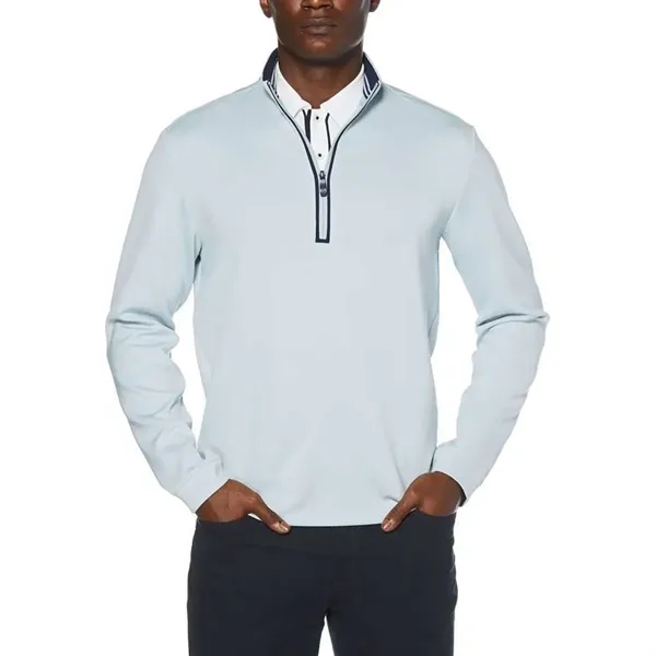 The Clubhouse Mock Pullover is made from a premium 7.8 oz.... from ASI 38120 Ball Pro / Diversified Quality Kitchenware / Branded Apparel Designs