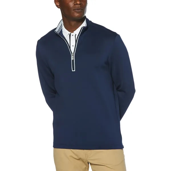 The Clubhouse Mock Pullover is made from a premium 7.8 oz.... from ASI 38120 Ball Pro / Diversified Quality Kitchenware / Branded Apparel Designs