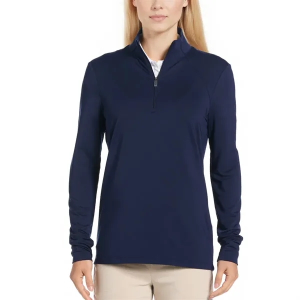 Callaway women's French terry quarter-zip with wicking comfort and stretch performance.... from ASI 38120 Ball Pro / Diversified Quality Kitchenware