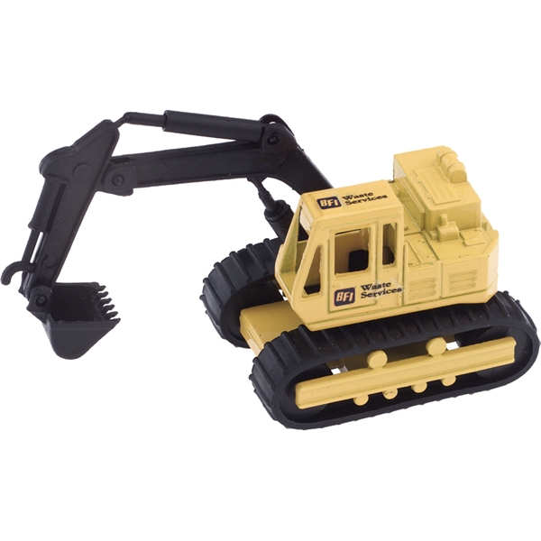 Die cast yellow backhoe, scale size 1:64.... from ASI 54100 Fields Manufacturing Inc / TargetLine®