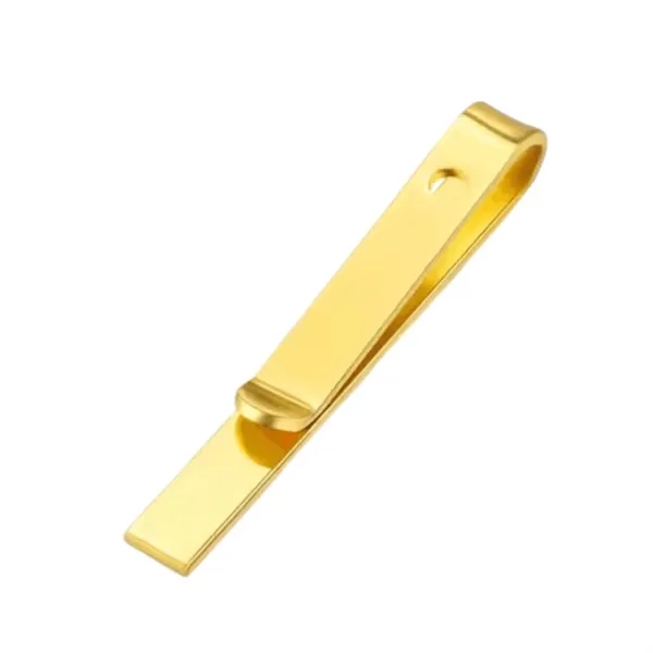 Brass tie bar clip plus laser engraving on 1 location plus... from ASI 37218 Athena Promo (tm)