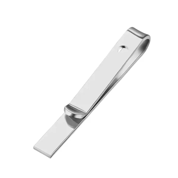 Brass tie bar clip plus laser engraving on 1 location plus... from ASI 37218 Athena Promo (tm)