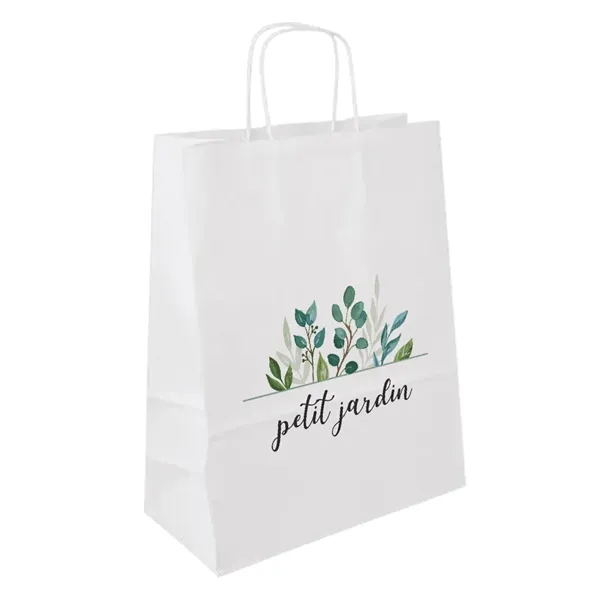 White Twisted Handle Bag With Full Color Printing... from ASI 45795 Colorguppy Printing