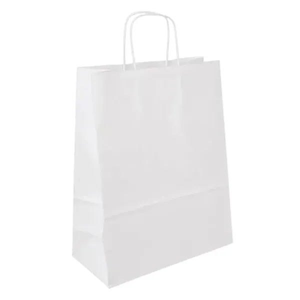 White Twisted Handle Bag With One Color Printing... from ASI 45795 Colorguppy Printing