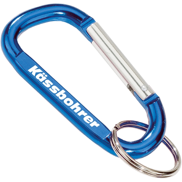 Carabiner made of 8 mm metal with a split ring for... from ASI 54100 Fields Manufacturing Inc / TargetLine®