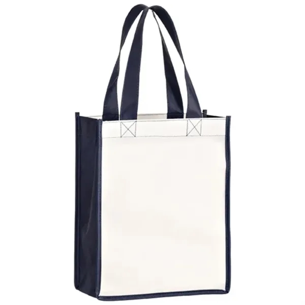 Square laminated gift tote with full color imprint, ideal for promotional... from ASI 67557 LimeLight Ent / Limelight USA