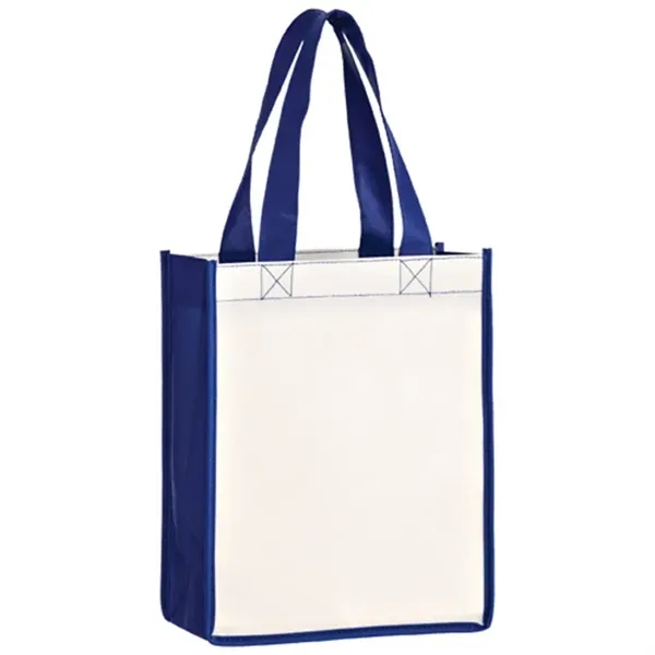 Square laminated gift tote with full color imprint, ideal for promotional... from ASI 67557 LimeLight Ent / Limelight USA