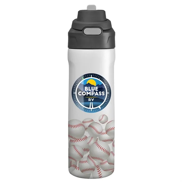Pop Up 24 Oz. Recycled Sports Bottle... from ASI 30208 A P Specialties / AP Specialties
