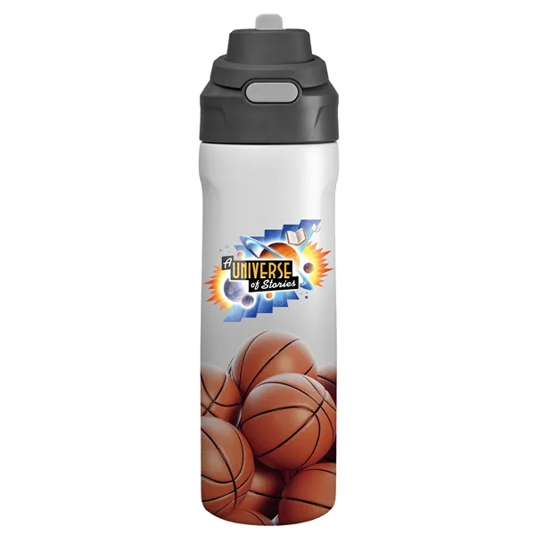 Pop Up 24 Oz. Recycled Sports Bottle... from ASI 30208 A P Specialties / AP Specialties