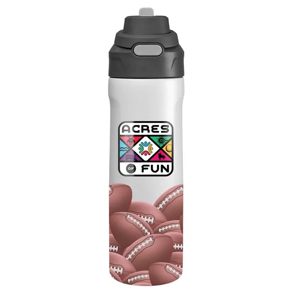 Pop Up 24 Oz. Recycled Sports Bottle... from ASI 30208 A P Specialties / AP Specialties
