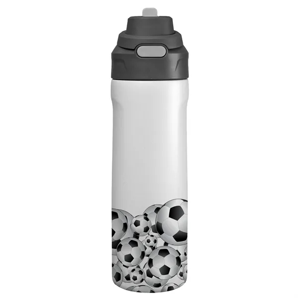 Pop Up 24 Oz. Recycled Sports Bottle... from ASI 30208 A P Specialties / AP Specialties